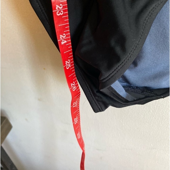 Champion Purple and Black Color block one piece swimsuit M - Picture 5 of 5